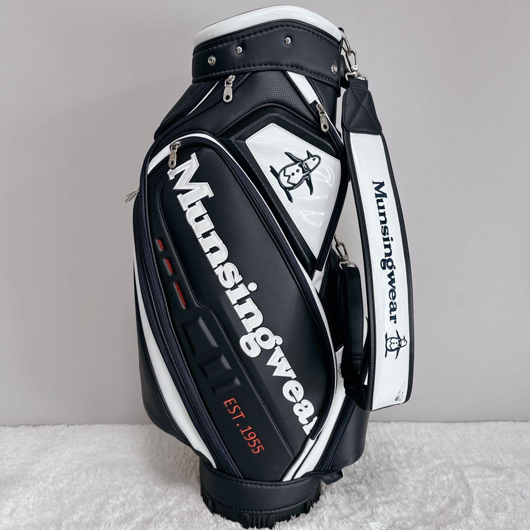 Munsingwear マンシングウェア　キャディーバッグ　美品　 ゴルフバッグ