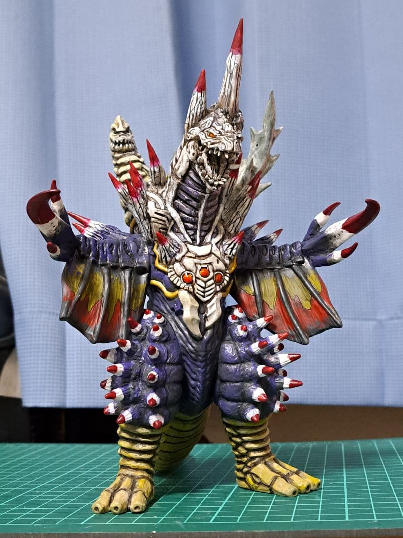 1*0様 ウルトラ怪獣DXソフビシリーズ デストルドス 改造リペイント完成品