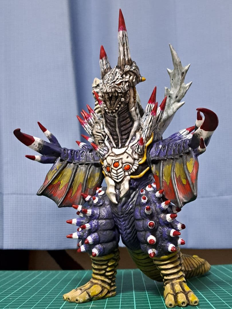 1*0様 ウルトラ怪獣DXソフビシリーズ デストルドス 改造リペイント完成品