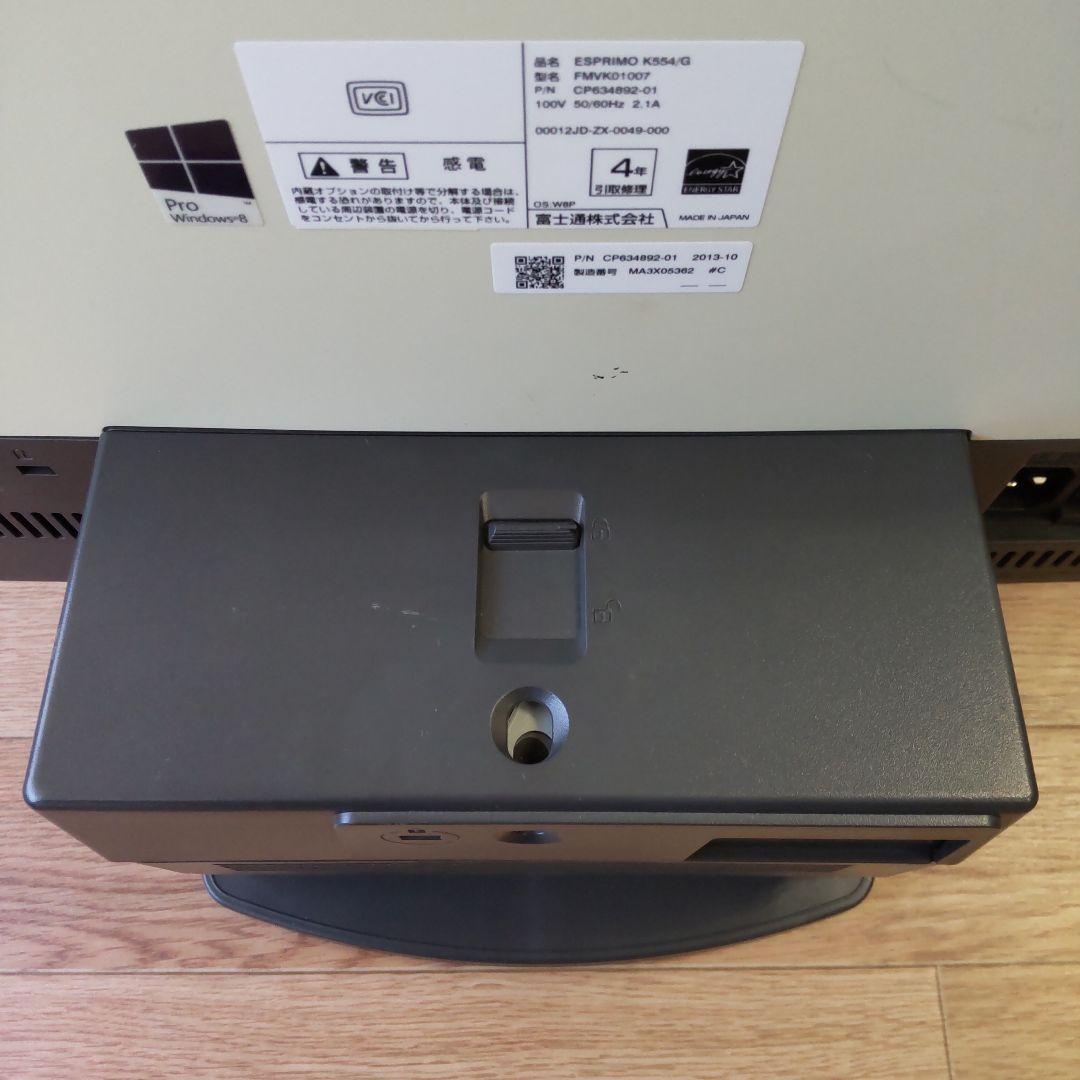 富士通　Windows11　デスクトップPC　ESPRIMO　K554/G