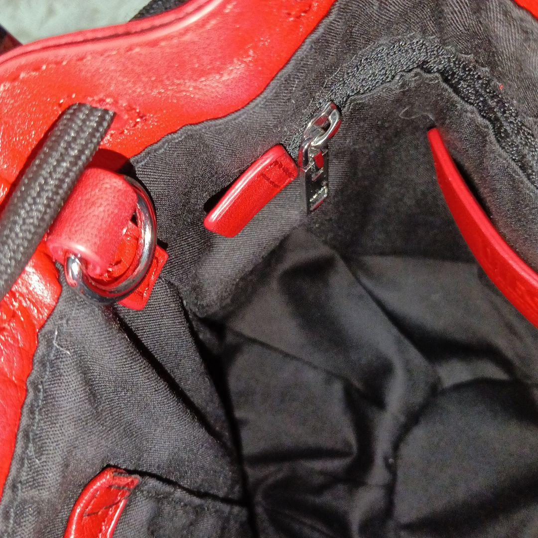 DIESELディーゼル巾着ハンドバッグ