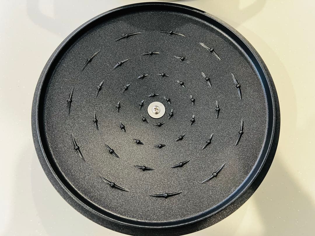 【値下げ】新品未使用　ティファール　エアココット　限定チャコールグレー　24㌢