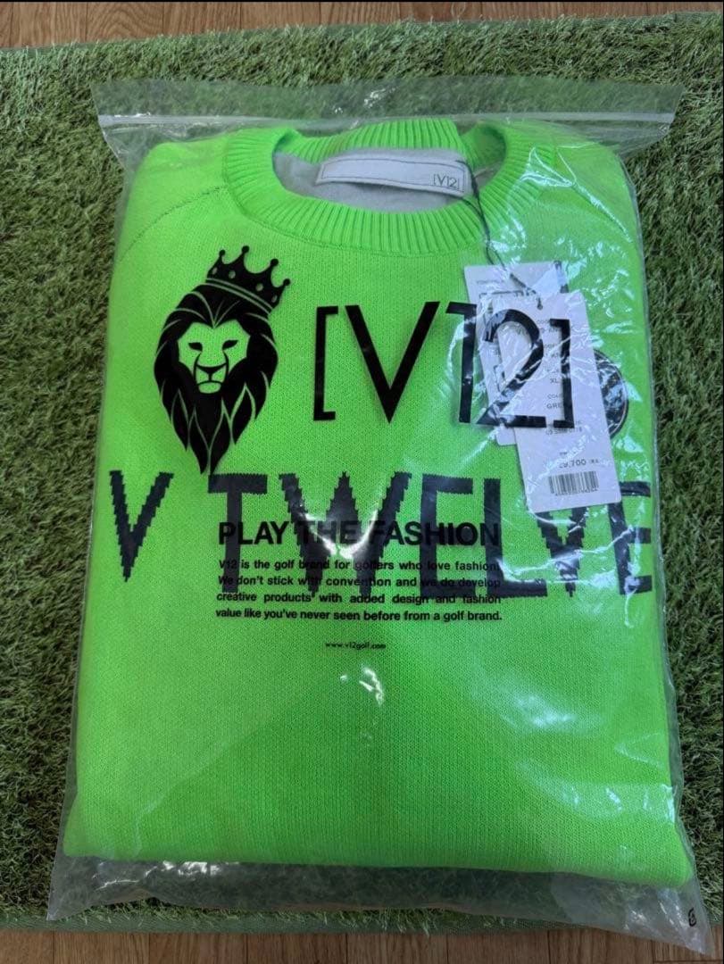 ¥29,700【V12/XL】ARMKNIT 防風ストレッチ裏地付きニット