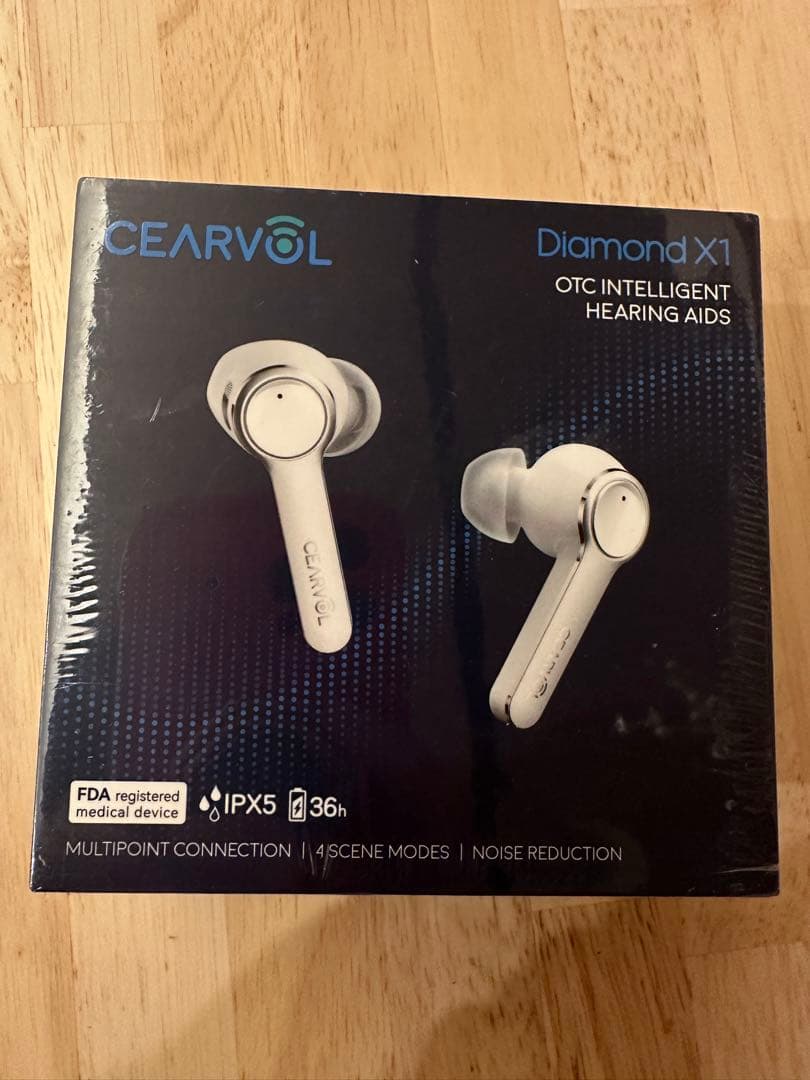 Cearvol集音器 Bluetooth5.3 ワイヤレス イヤホン型高齢者向け