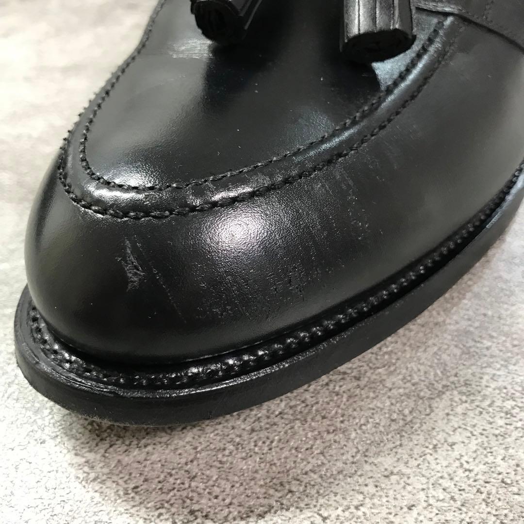 SCOTCH GRAIN タッセルローファー 【26】3511 本革　黒