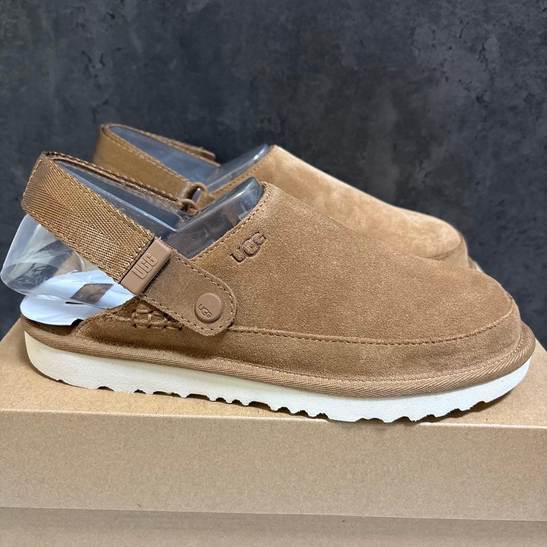 新品・未使用 UGG✨ゴールデンスター クロッグ チェストナッツ 23.5㎝