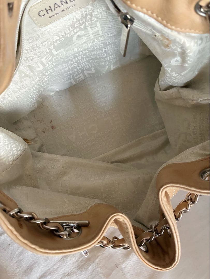 ひまわり 様♡CHANEL マトラッセ　ラムスキン ハンドバッグ　巾着