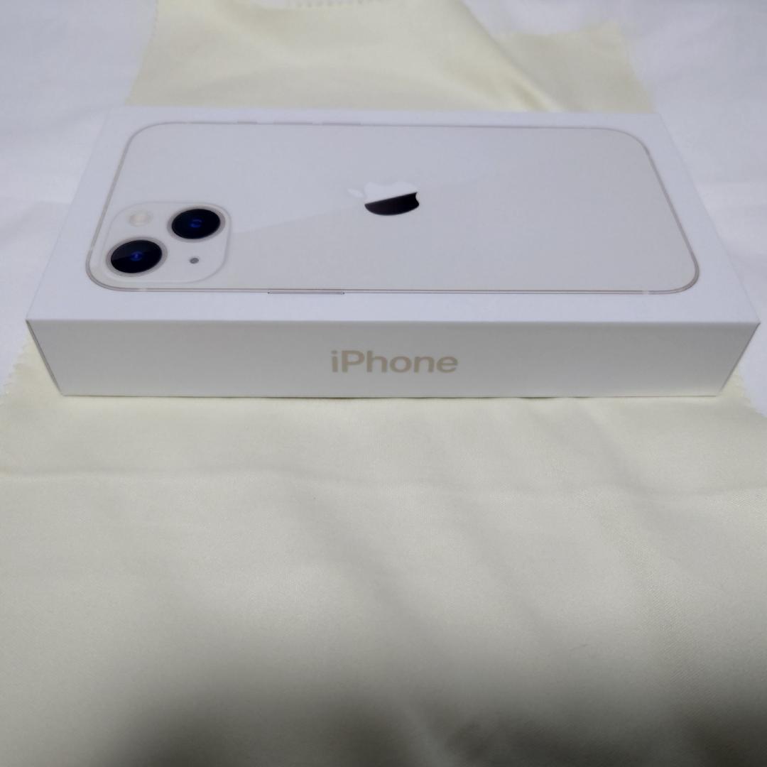 [新品・超美品] Apple iPhone 13 スターライト SIMフリー