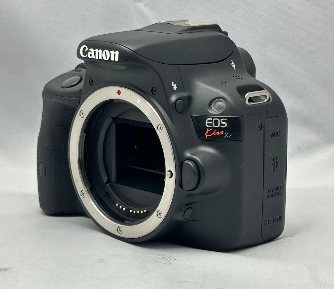 極美品！Canon EOS Kiss X7 ダブルレンズセット