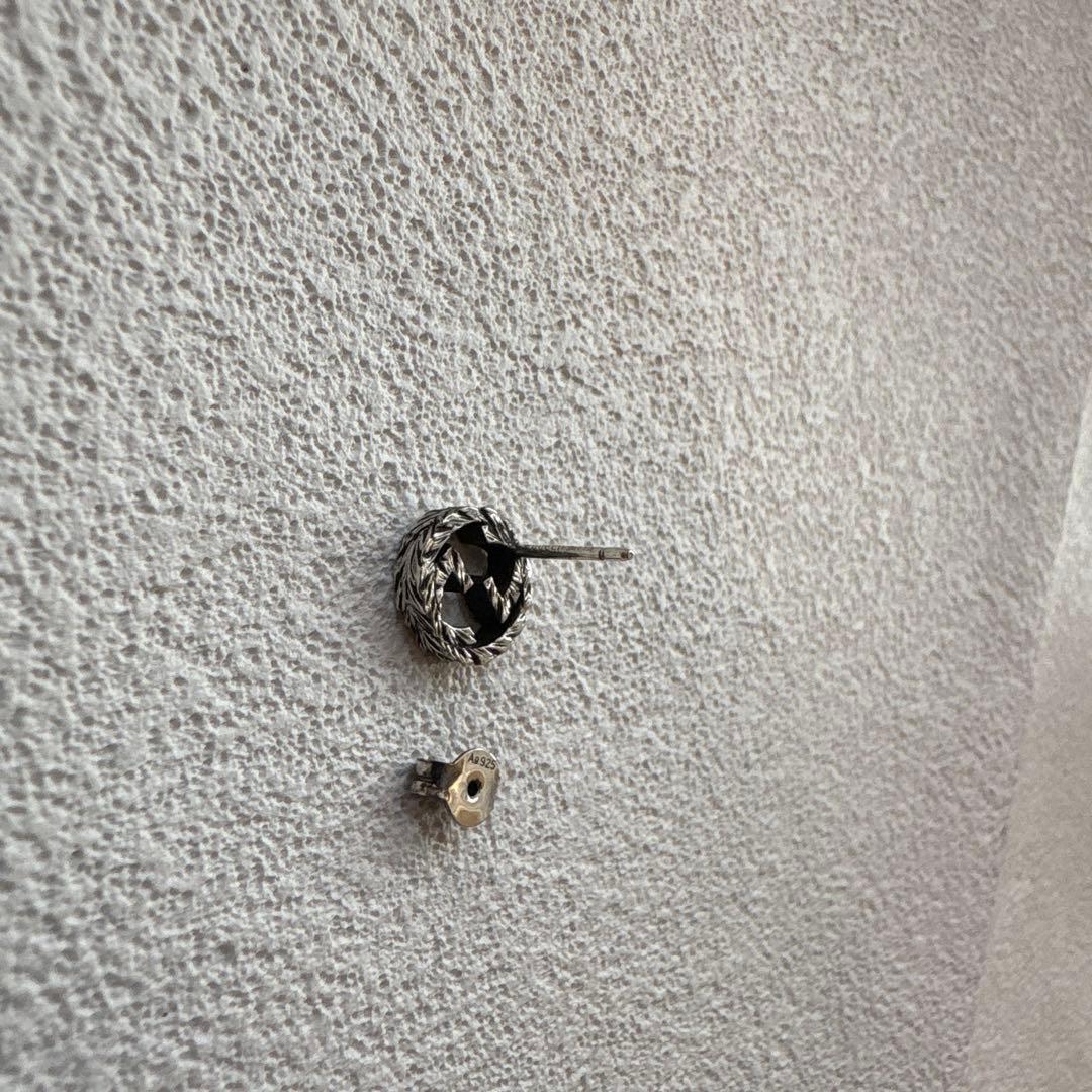 ✨GUCCI earringグッチピアス インターロッキングG SV925 片耳