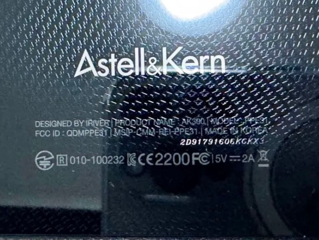Astell & Kern AK300 i ハイレゾプレーヤー