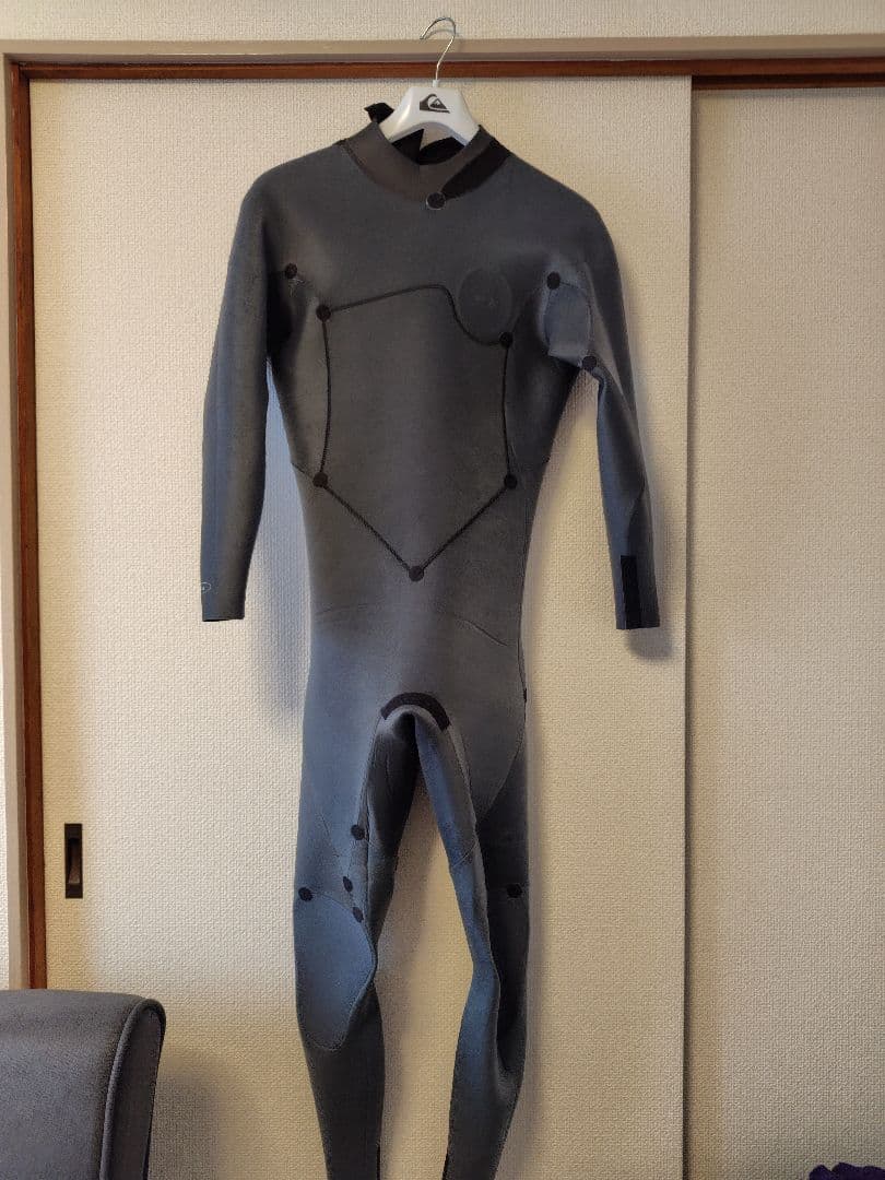 Quiksilver F-LITE フルスーツ ブラック/ブラックスキン　メンズ