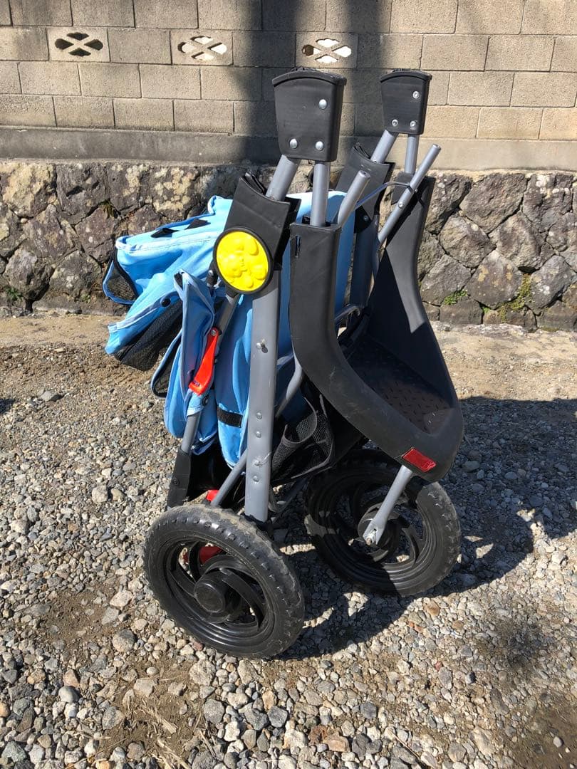 ペットカート ベビーカー バギー 犬 猫 多頭 犬/輪犬ケージ (B36)