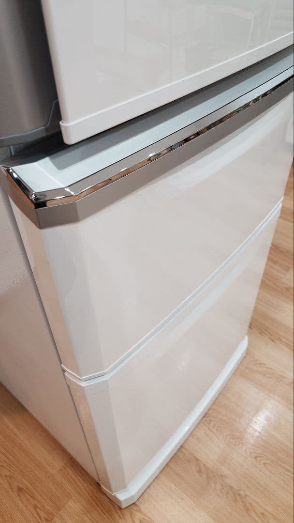 【SuperBlue】　　三菱冷凍冷蔵 2018年製 MR-C34C-W