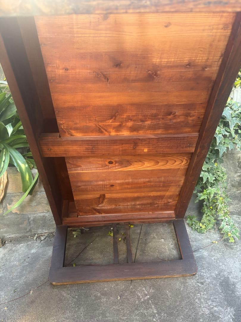 アンティーク 文机 レトロ 木製 座卓 机 昭和レトロ 古道具 ローテーブル