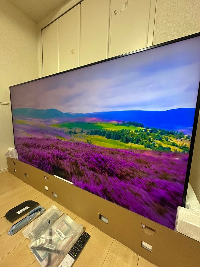 送料込み！　シャープ　8T-C80AX1 8K液晶テレビ　80V AQUOS