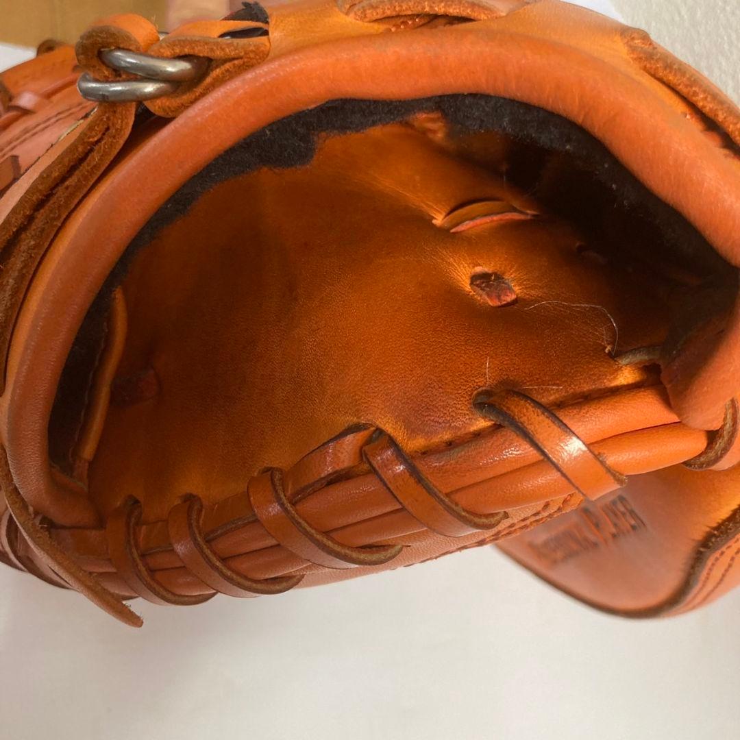 美品　マツダボール　野球 キャッチャーミット 硬式 捕手用 左投げ