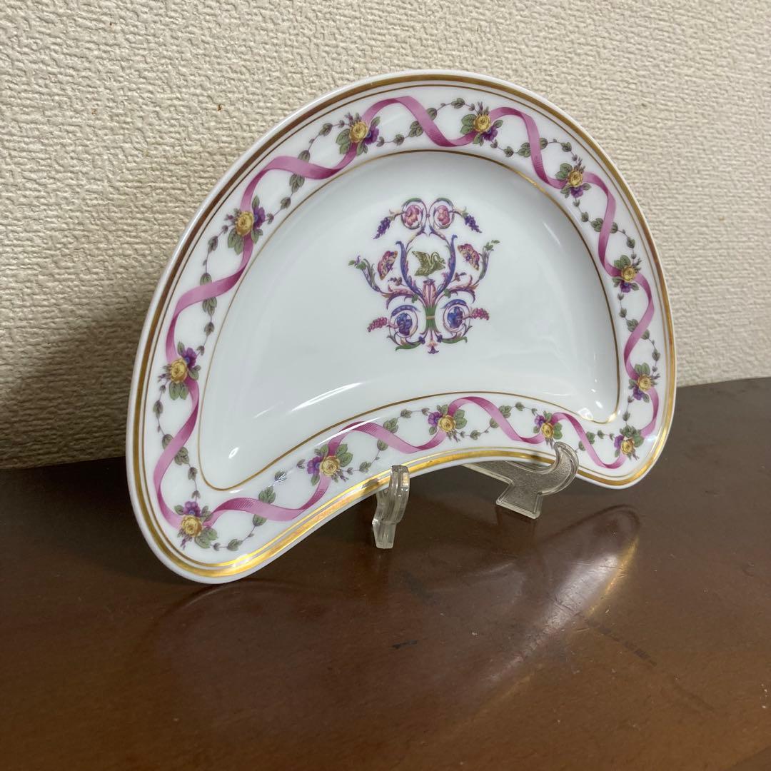 【再値下げ:レア美品】リチャードジノリ　インペロジュリエッタ　クレセントプレート