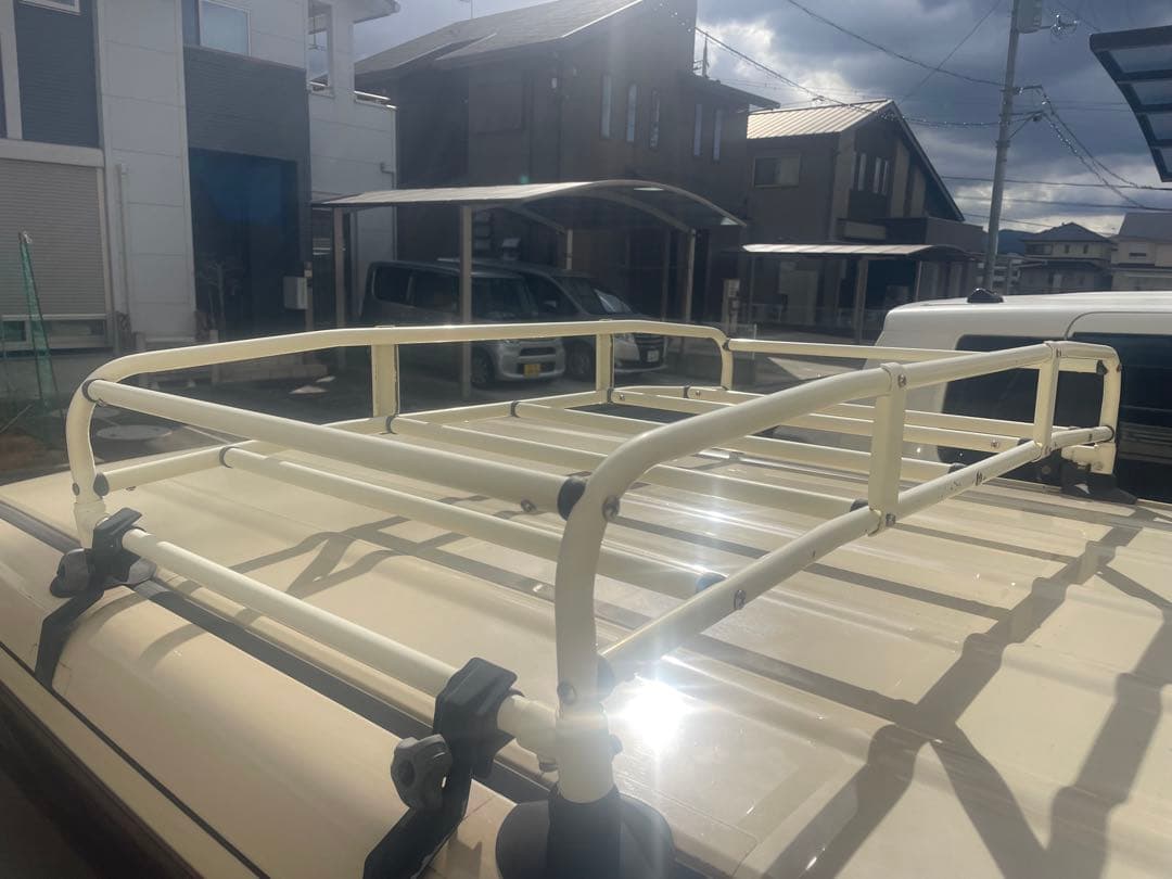 車検2年付コミコミ☆可愛いルーフキャリア付、ツートンスタイル☆アルトラパン