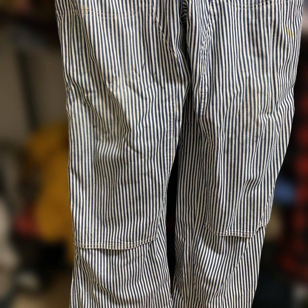 50s PENNEY'S PAY-DAY ヒッコリーダブルニー　エプロン付き