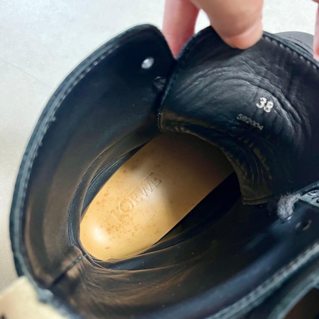 LOEWE コンバットブーツ 38