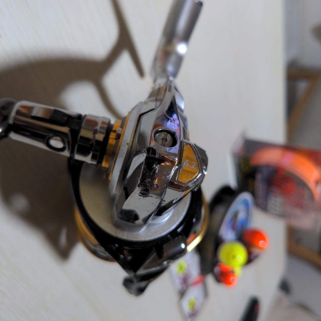 ダイワ14インパルト2500H−LBD GREXウキ・道糸等のセット