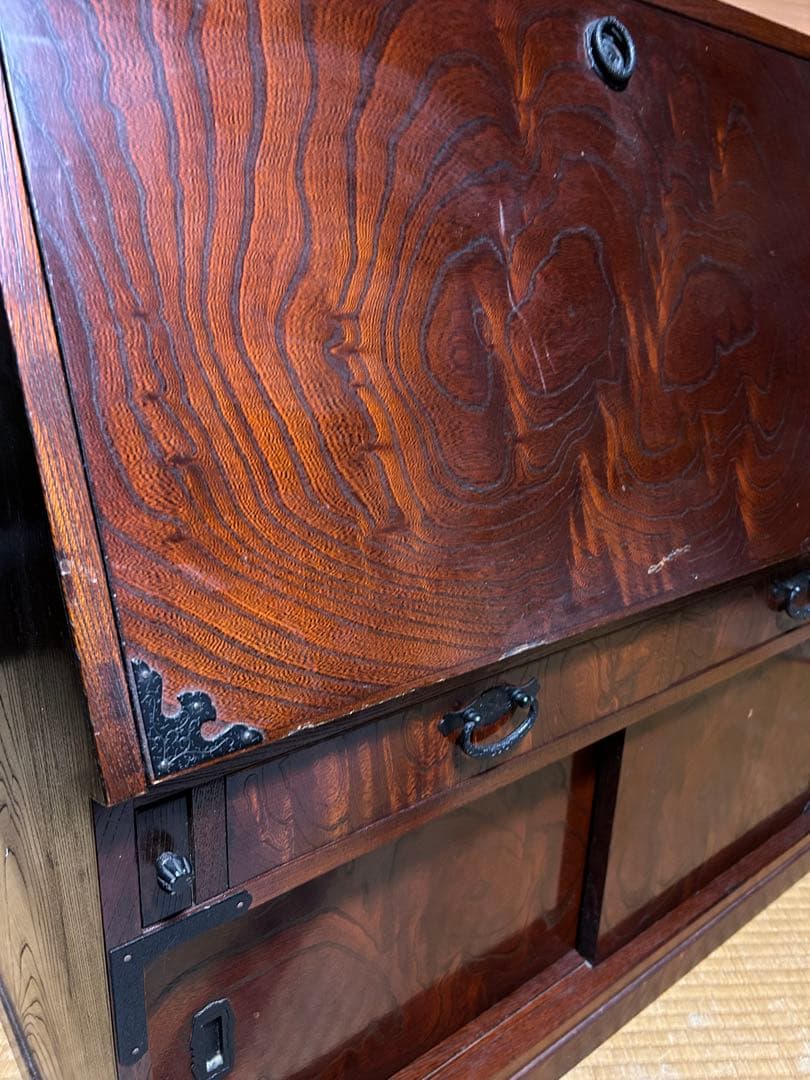 和のライティングビュロー 座卓用　和式　正座