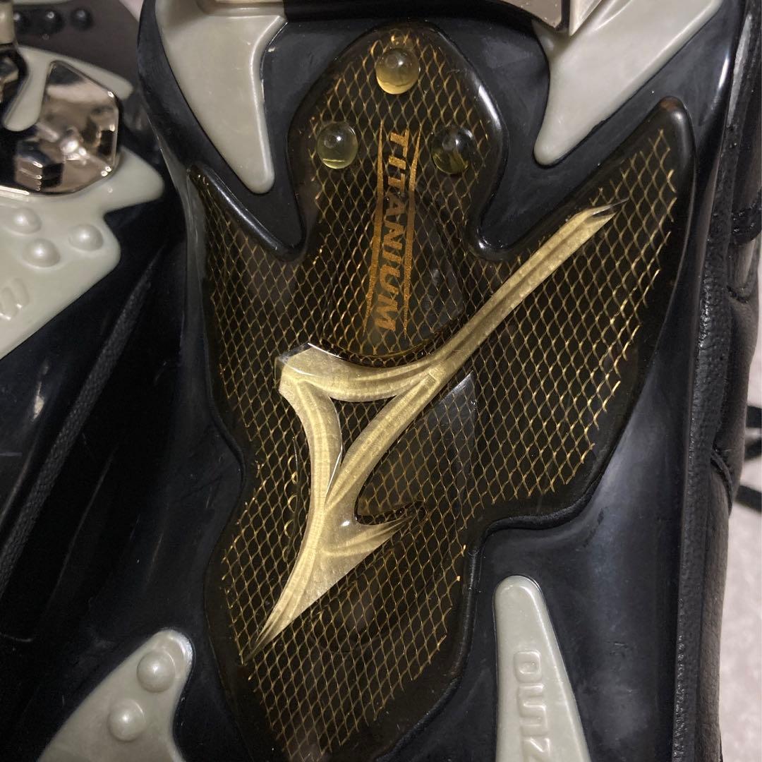 ◆未使用状態としては入手困難◆ ミズノ 青ビュー 野球 ソフトボール スパイク