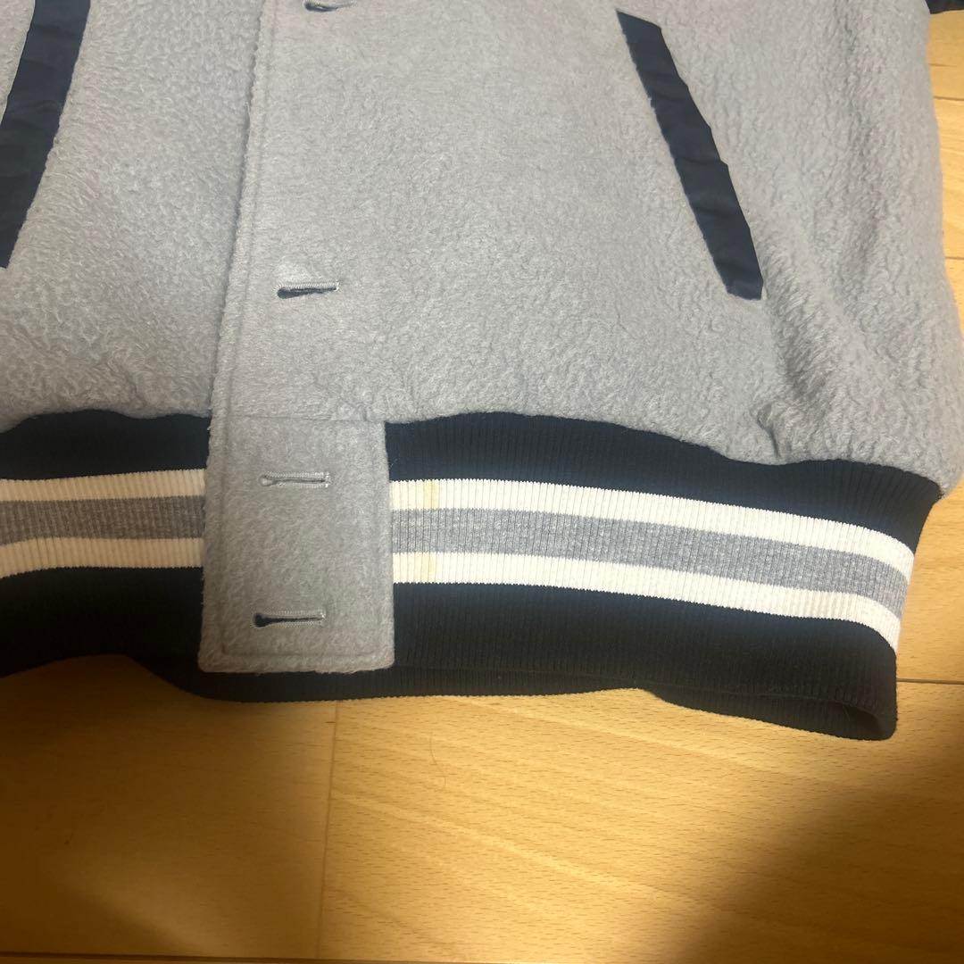 80s アディダス　スタジャン　ナイロンフリースジャケット adidas 希少