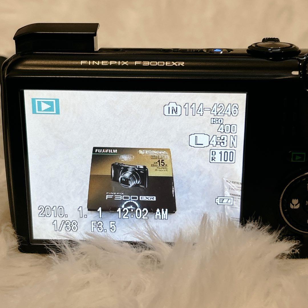 【極美品】 FUJIFILM FinePix F300EXR ブラック