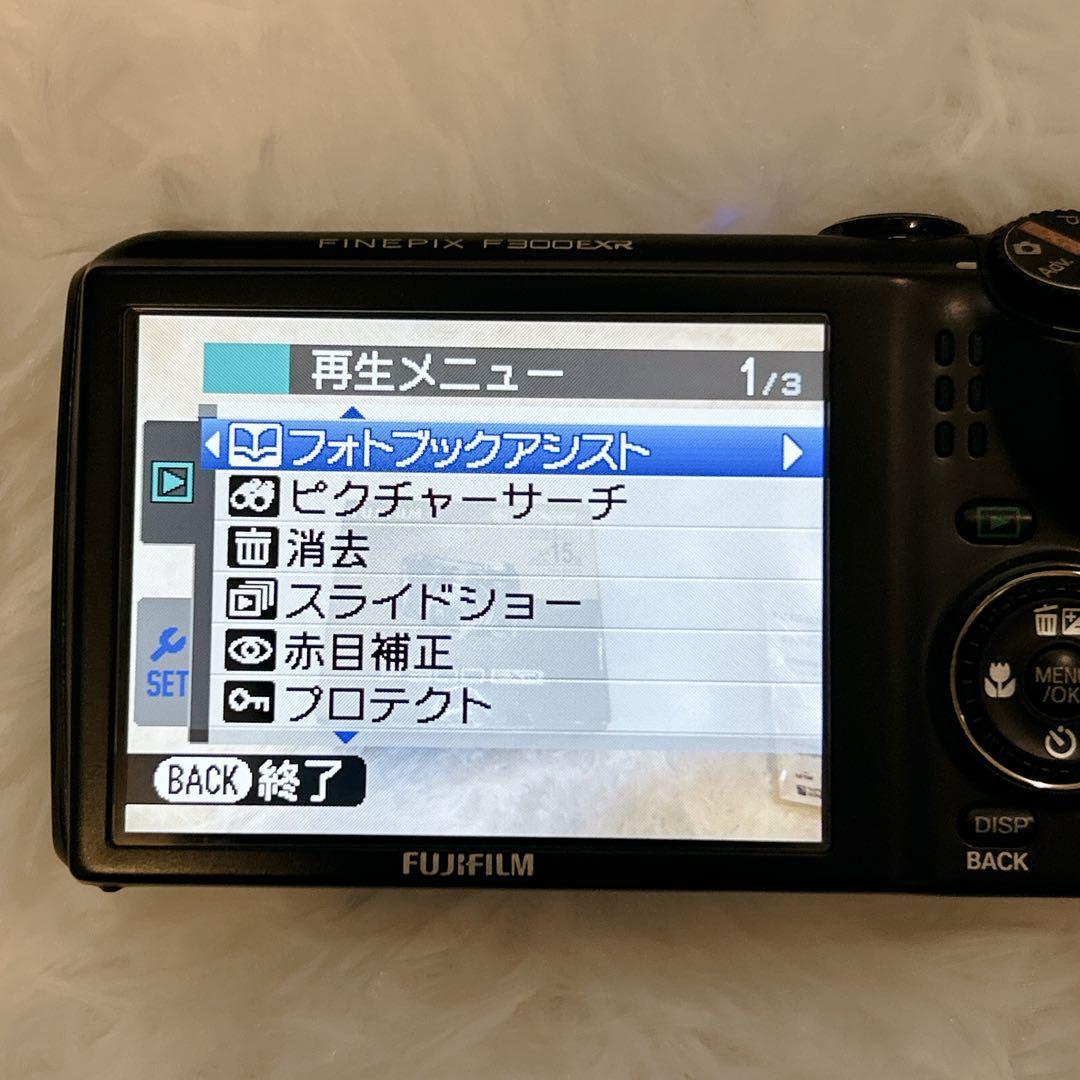 【極美品】 FUJIFILM FinePix F300EXR ブラック