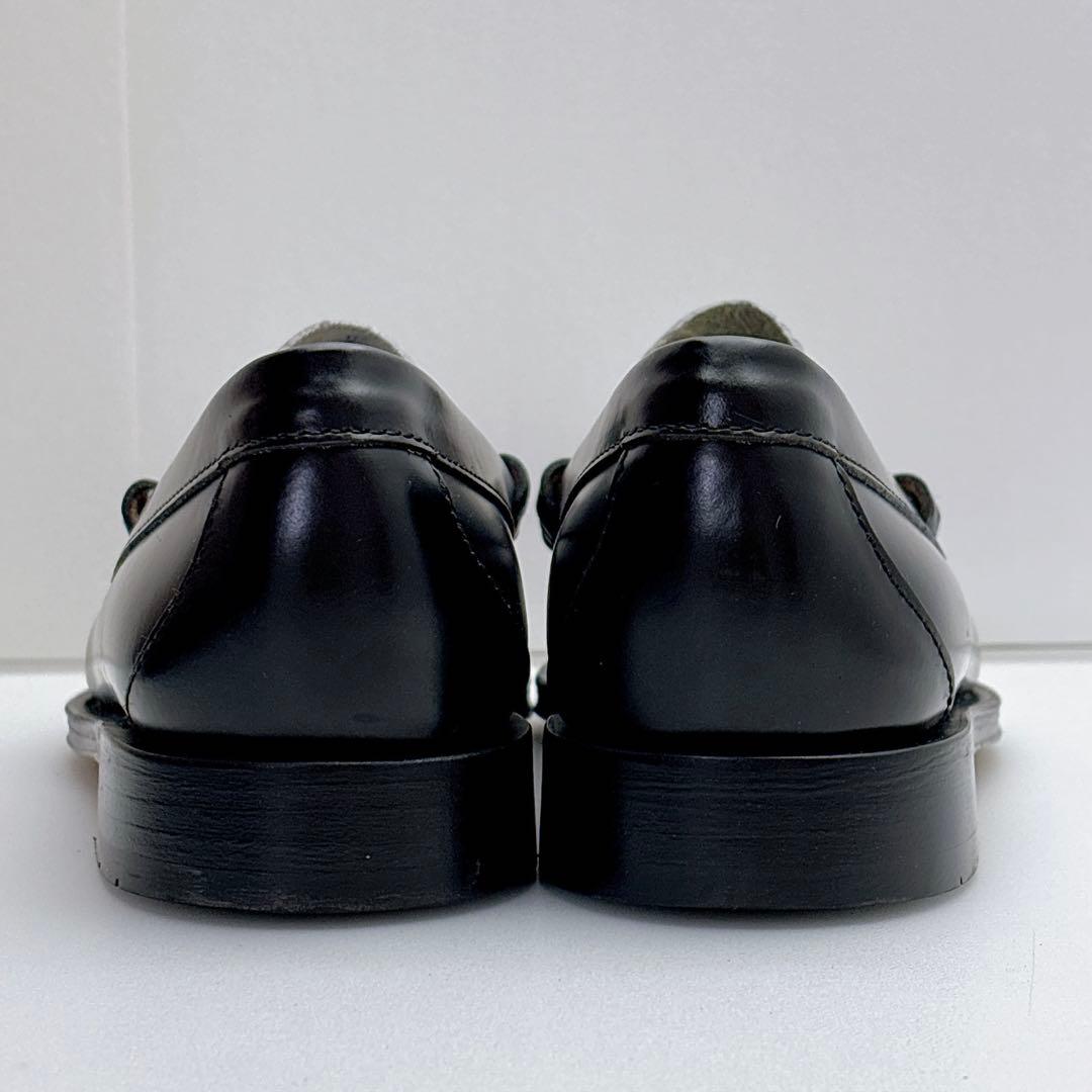 【訳あり美品】ジーエイチバス　ラーソン　モックペニー　バイカラーローファー