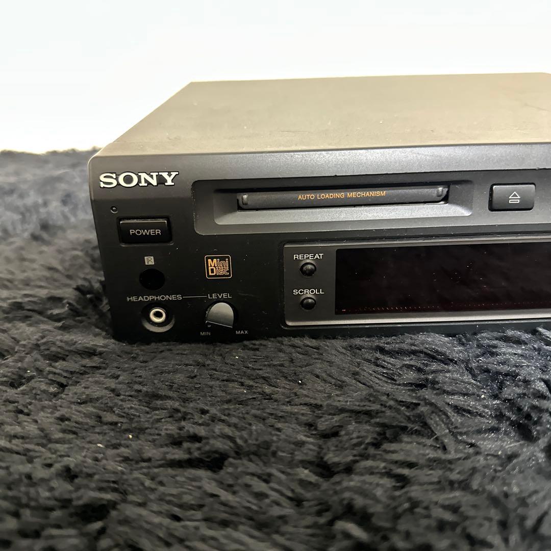 SONY MDS-S37 MDデッキ リモコン 説明書付属 MDプレイヤー