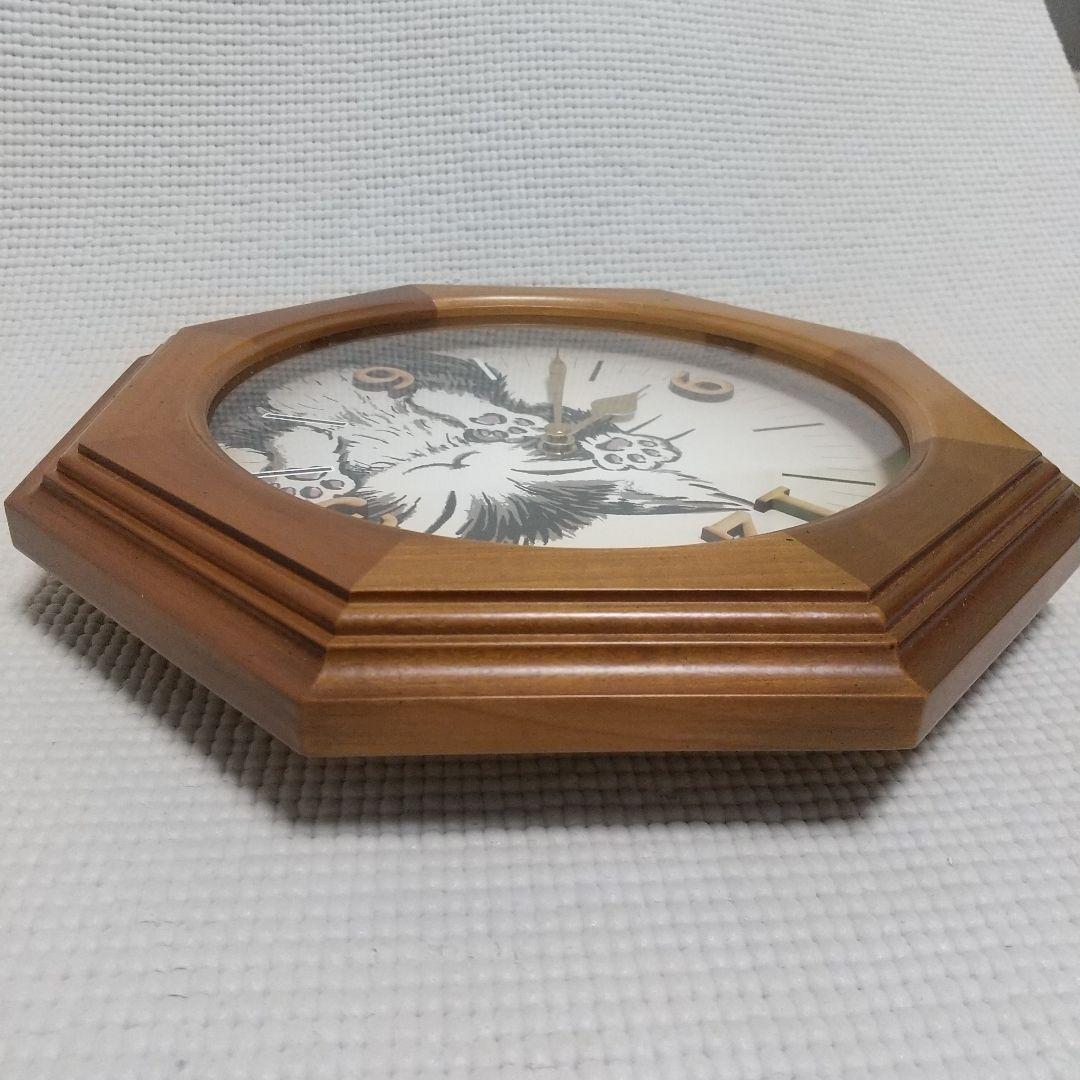 超貴重！ベビーダヤン♪ にゃんキューテイル振子時計 尻尾ゆらゆら