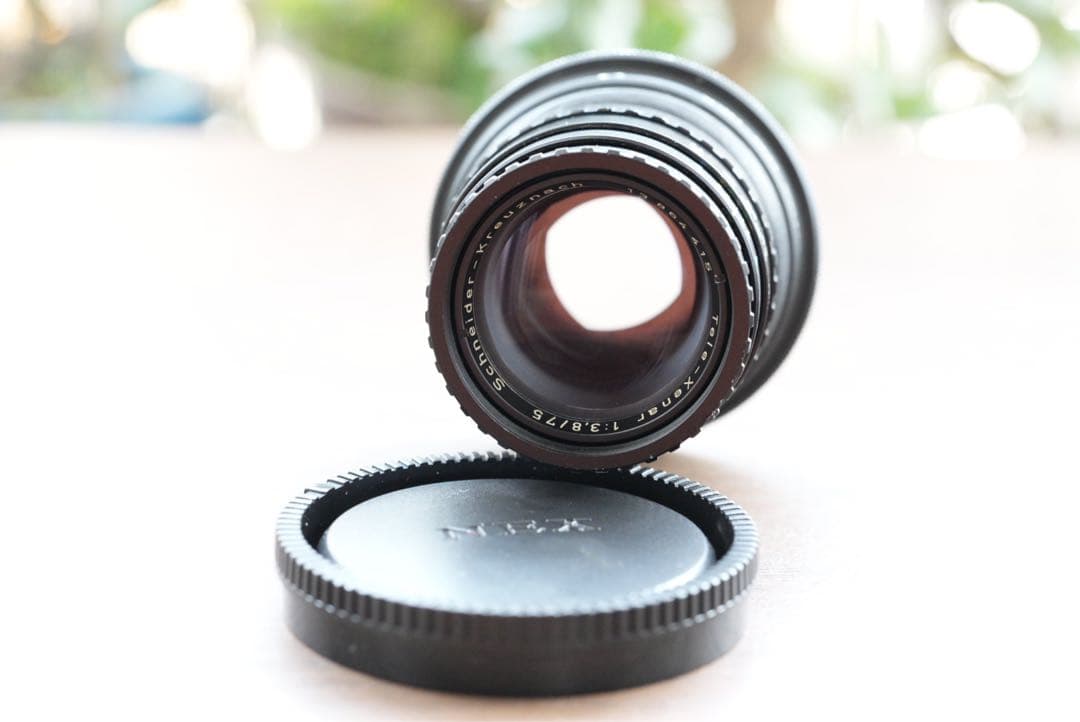 超希少 Eマウント改造 Tele-Xenar 75mm F3.8