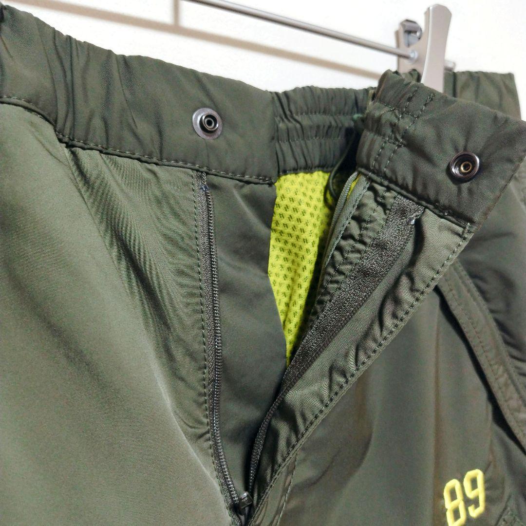 【美品】パーリーゲイツ ソロテックス タフタパンツ サイズ5 カーキ 防風