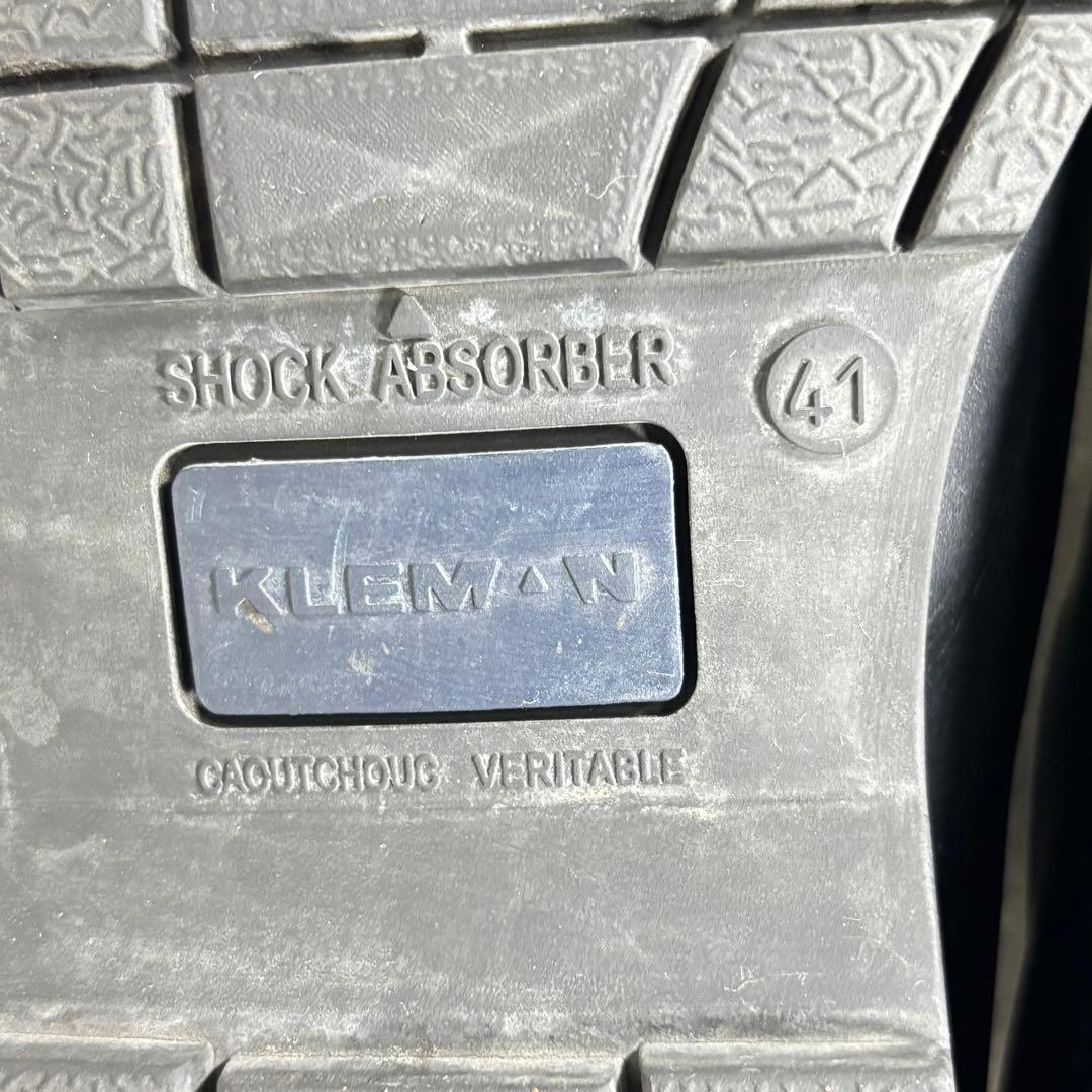 【極美品】クレマン チロリアンシューズ パドロール 41 ブラック 26cm