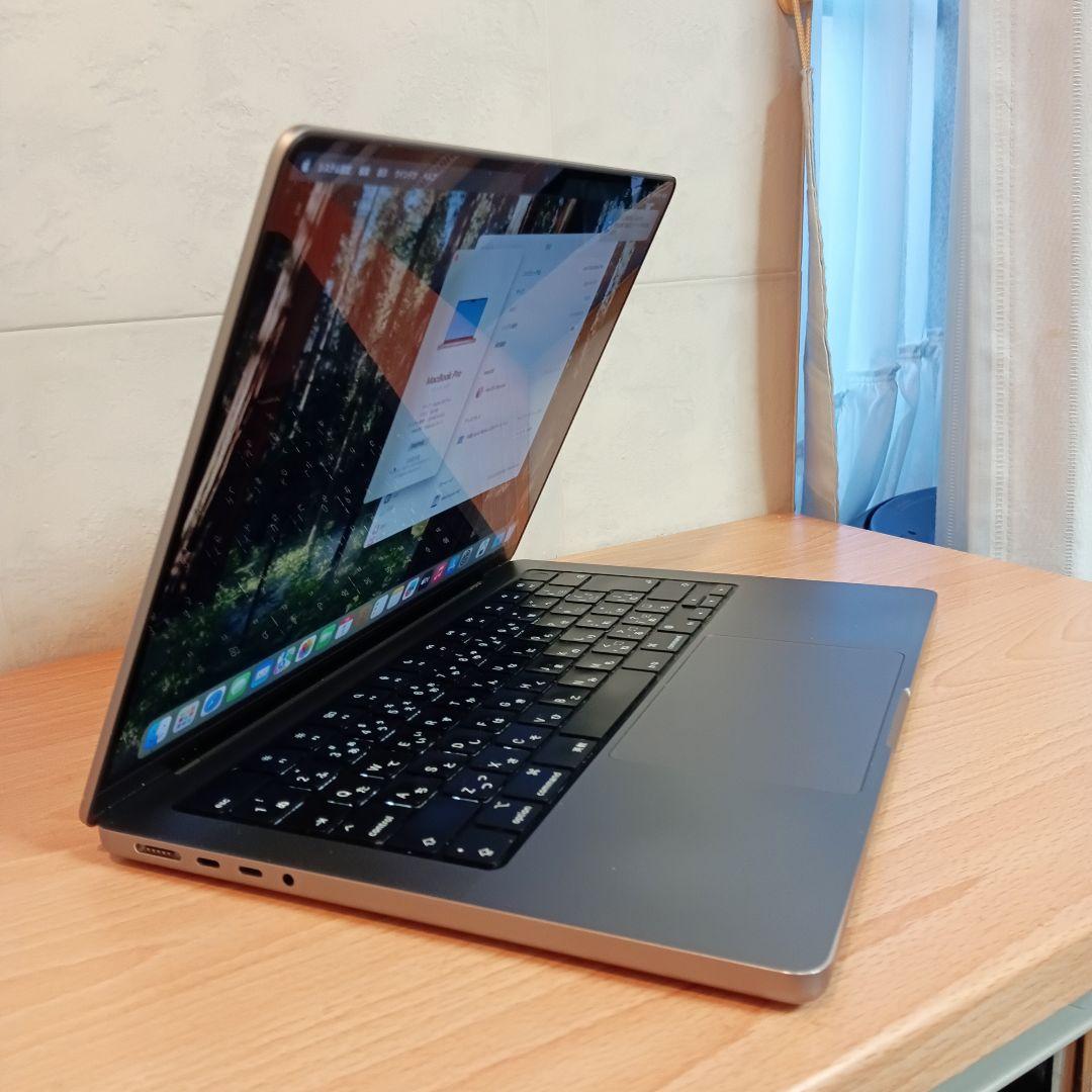 923極美品！ MacBook ProM1pro14インチ1TBスペースグレイ