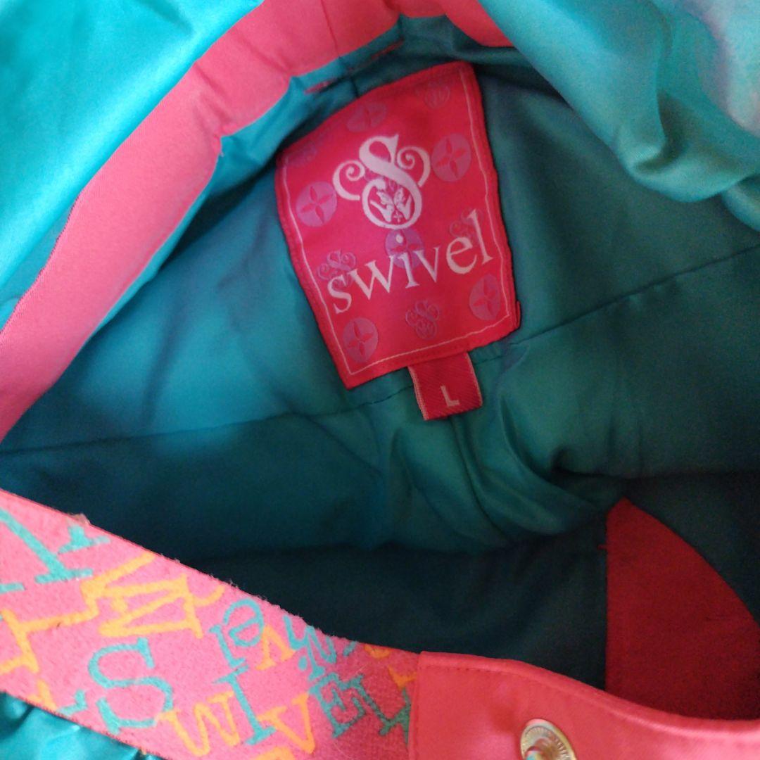 最終値下げ　swivel スキーウェアセット L ブラック/ピンク