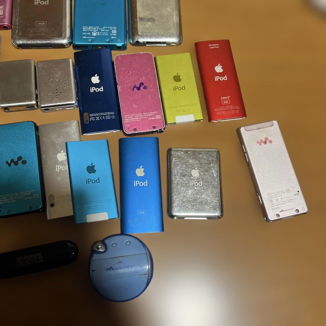 Sony WALKMAN iPodなど25個まとめ売り ジャンク品