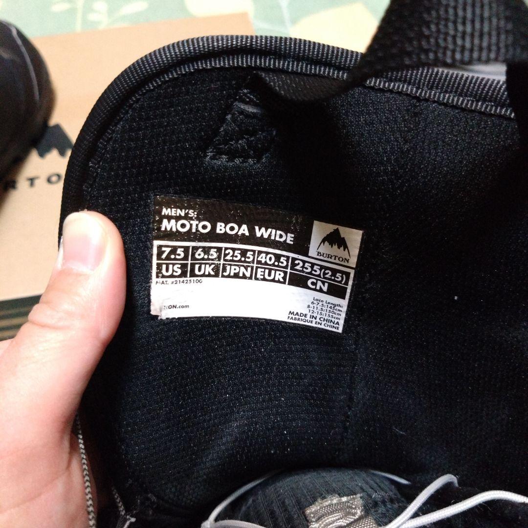 t*3様 BURTON Moto boa WIDE スノーボードブーツ impr