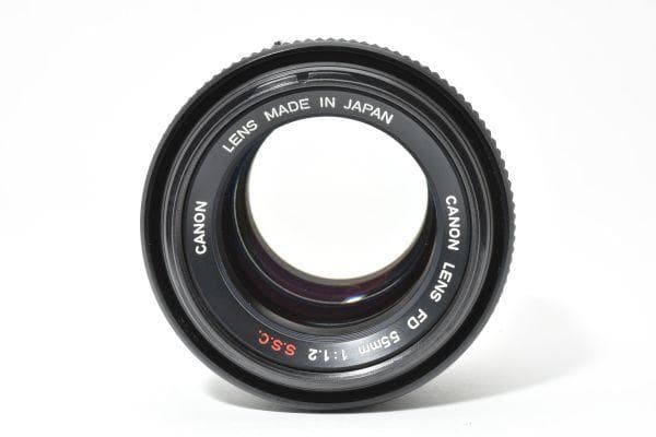 希少極上品★ キヤノン FD 55mm F1.2 S.S.C #750 Oマーク