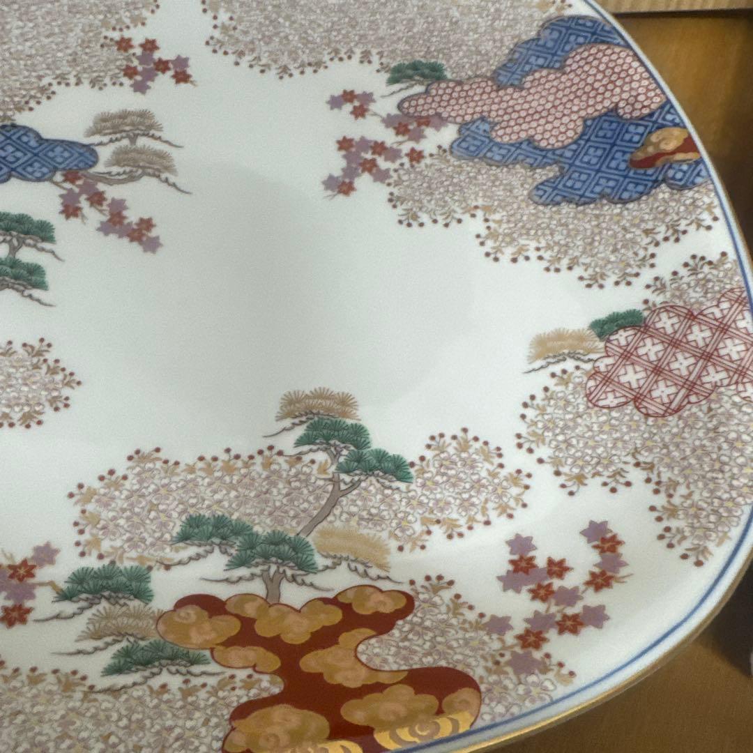 【専用出品】未使用 有田焼 其泉 春秋紋　盛皿 小皿 セット 古伊万里 金彩
