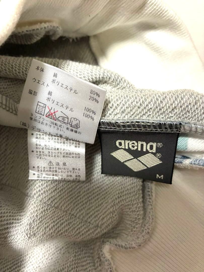 arena × rlm コラボジャージ上下セット グレー×グリーン デサント