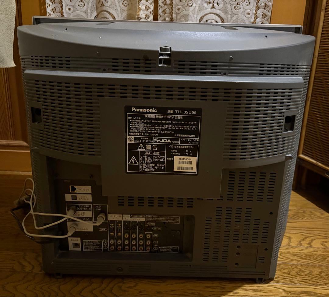 【即購入⭕️】Panasonicブラウン管テレビ32型(リモコンと取扱説明書付き)