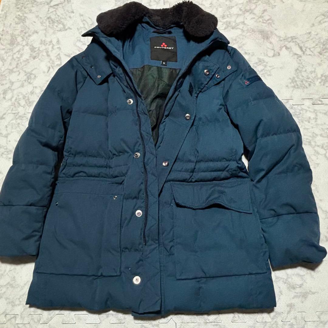 PEUTEREY ピューテリー ダウンコート ネイビー Mサイズ