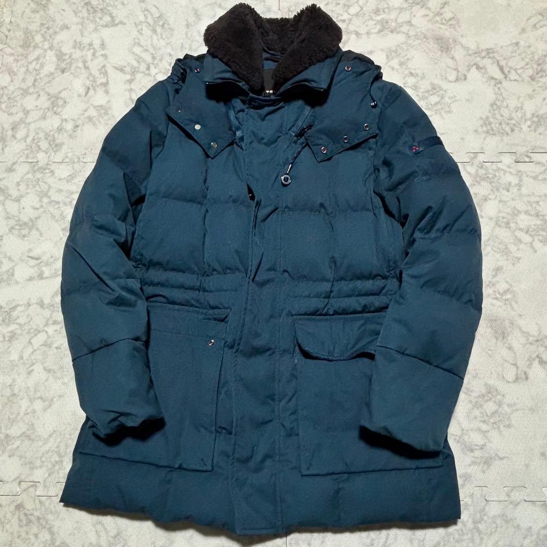 PEUTEREY ピューテリー ダウンコート ネイビー Mサイズ