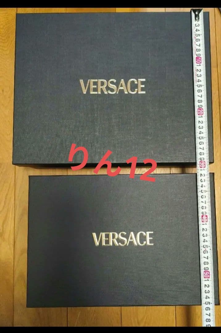 紙袋　ショッパー ヴェルサーチ　ギフト　箱　box プレゼント　ラッピング