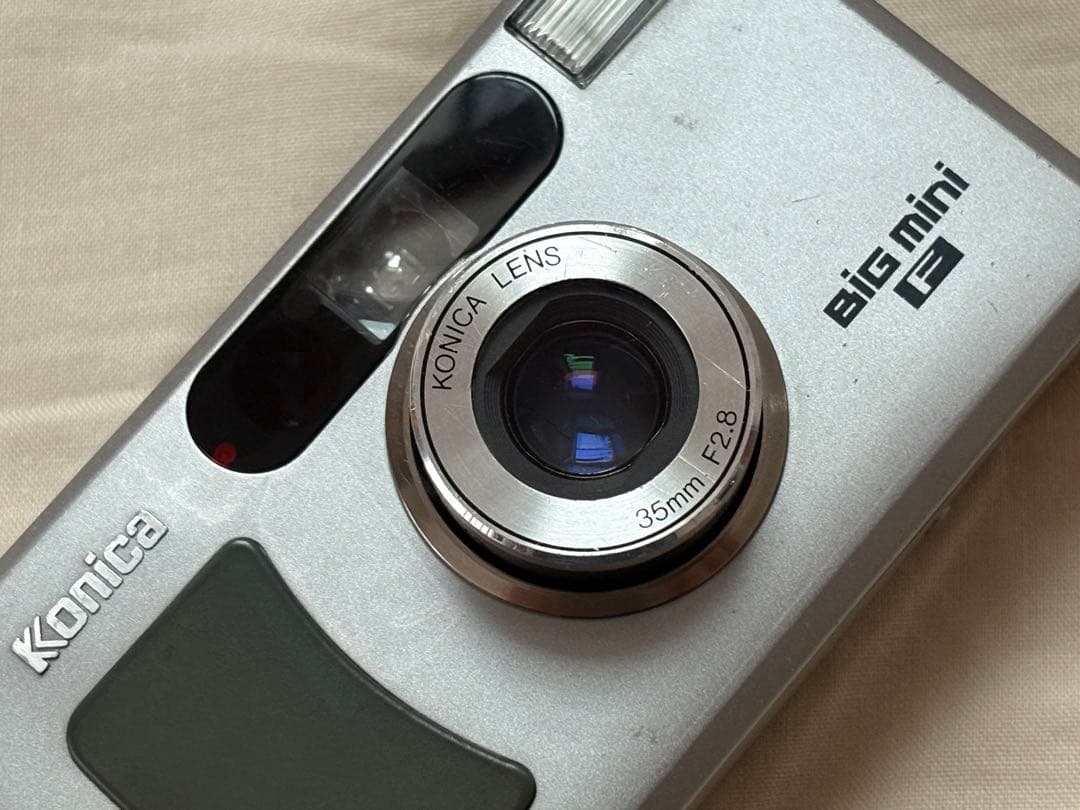 Konica BIG mini F シルバー　完動品