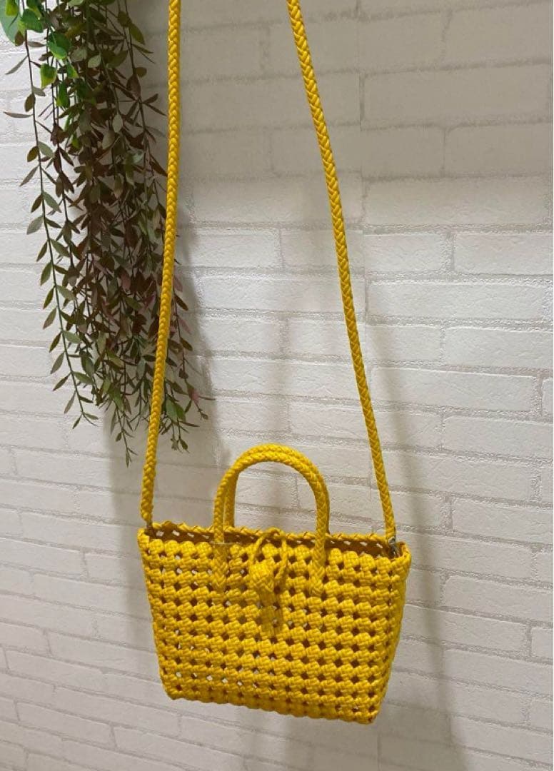 【ゆか】カゴバッグ♡メルカド♡新品♡ハンドメイド♡